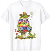 Frog Smoking Weed Pot Marijuana Cannabis 420 T-Shirt1