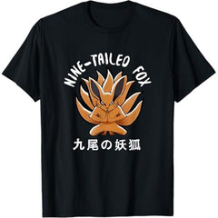 Narutos Shippuden Nine Tailed Fox Anime T-Shirt