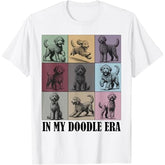 funny Dog Lovers Quote In My Golden Doodle Era Cool Women T-Shirt