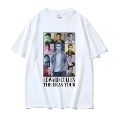 Funny Edward Cullen Thes   T Shirt Hot Thes Movie T-shirts Men Women Casual Short Sleeve Oversized T-shirt
